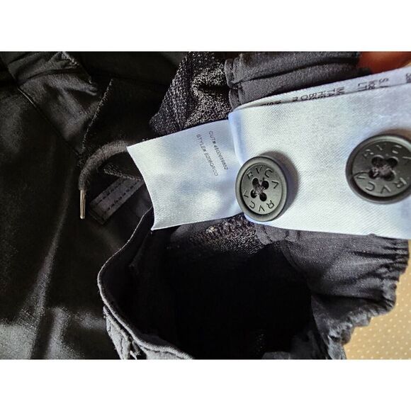 RVCA Middle Elastic Waist Shorts Mens 29 Gray Drawstring Stretch - Picture 8 of 9